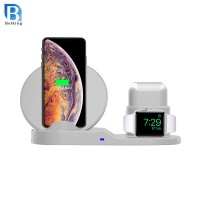 10W Fast Wireless Charger 3in1 Charging Pad Universal Wireless Charger Holder